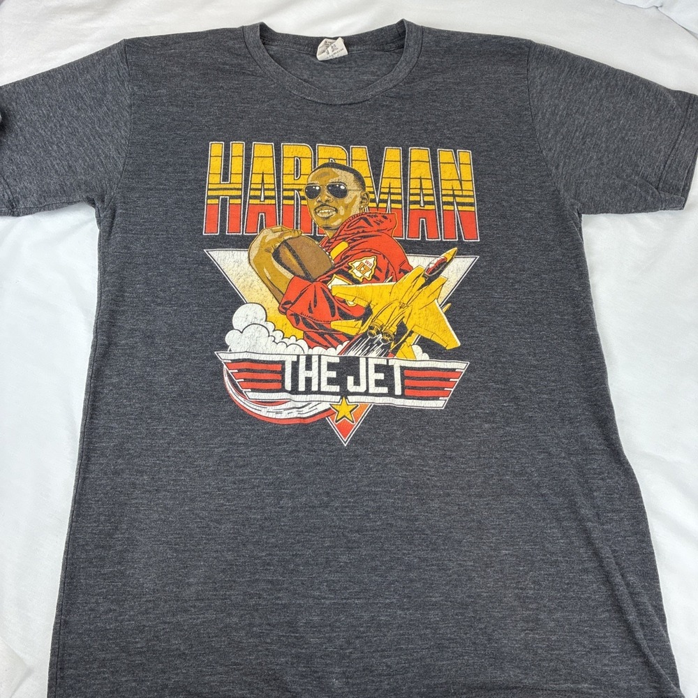 Charlie Hustle Mecole Hardman Jr‎ The Jet Kansas City Chiefs T-Shirt Mens Medium